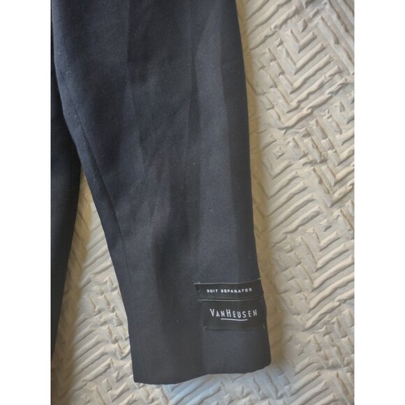 Van Heusen Boys Size 16 Navy Suit Jacket Blazer Coat 3 Button (Suit Separates) - Picture 3 of 9